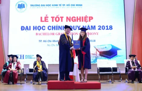 Thanh Thanh tốt nghiệp cử nhân QTKD