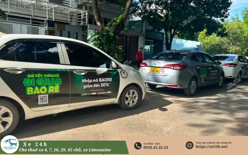 Cho thuê xe chạy Grab