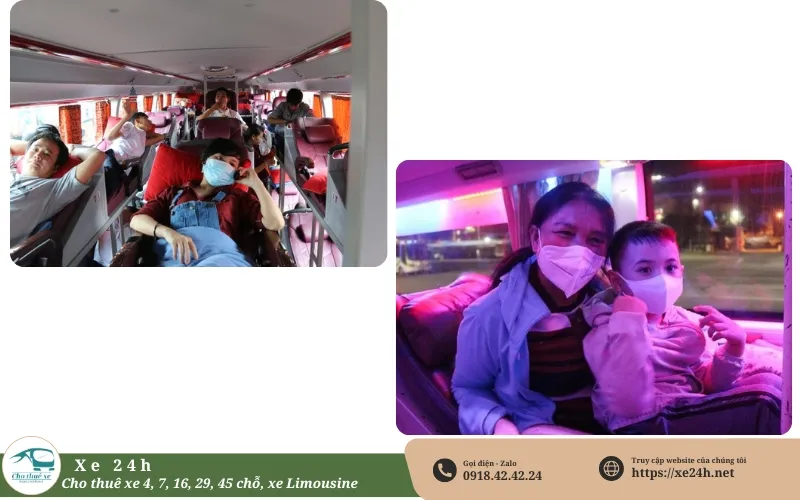 Thuê xe giường nằm đi du lịch