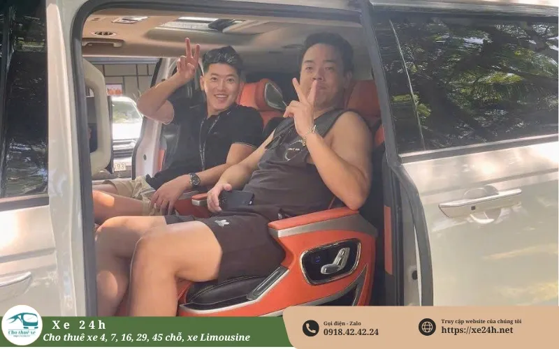 Cho thuê xe Carnival có tài xế