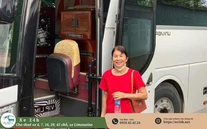 Cho thuê xe đi Hồ Tràm giá rẻ