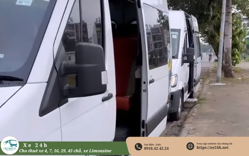 Thuê xe 16 chỗ đi Cần Giờ