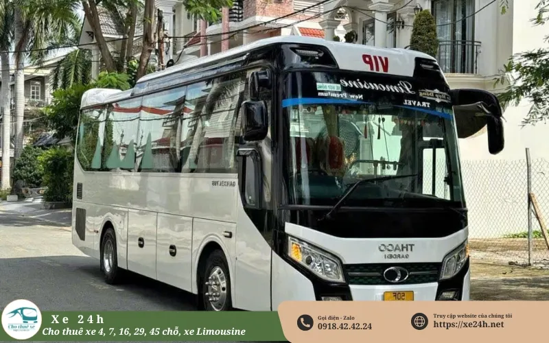 Thuê xe 29 chỗ đi Cần Giờ