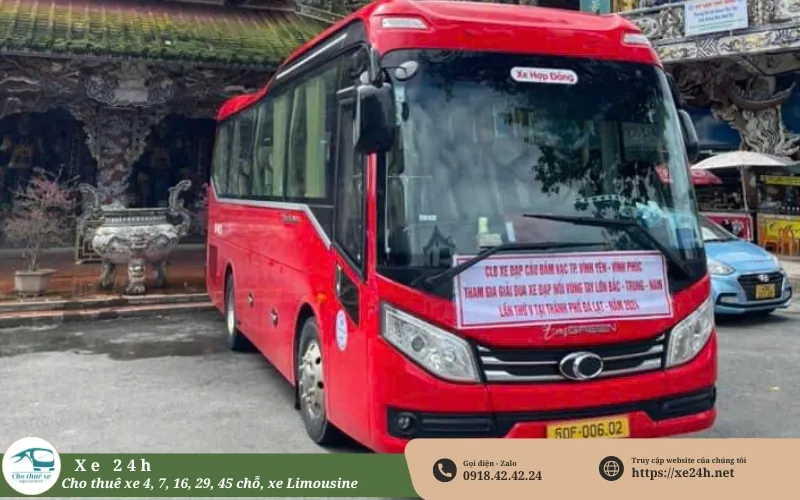 Thuê xe 29 chỗ đi Cần Thơ