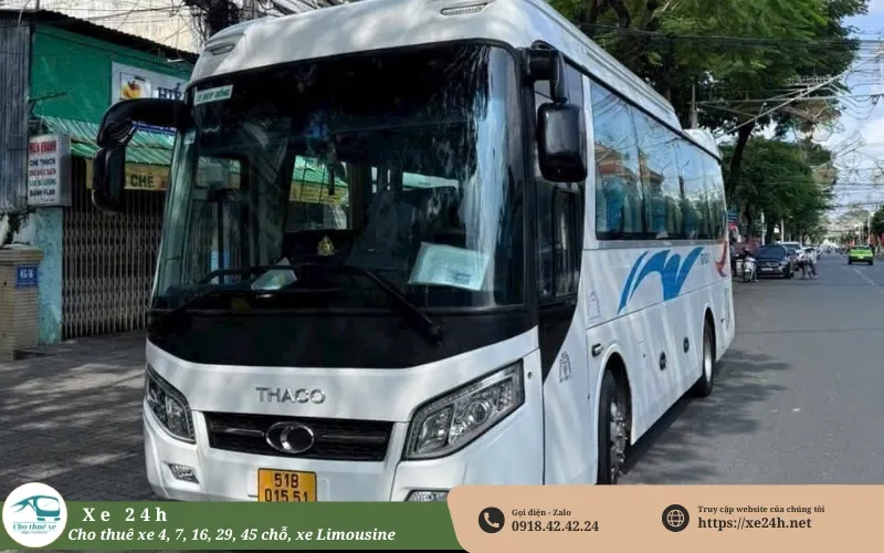 Thuê xe 29 chỗ đi Vũng Tàu