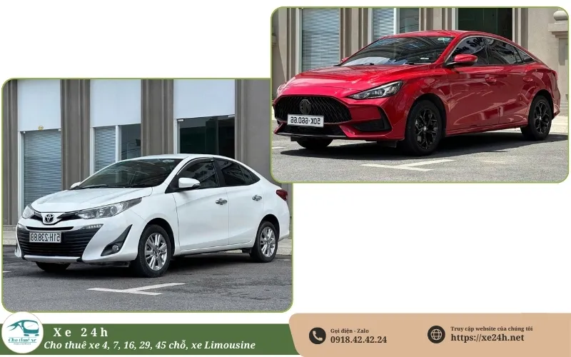 Thuê xe 4 chỗ đi Long Hải