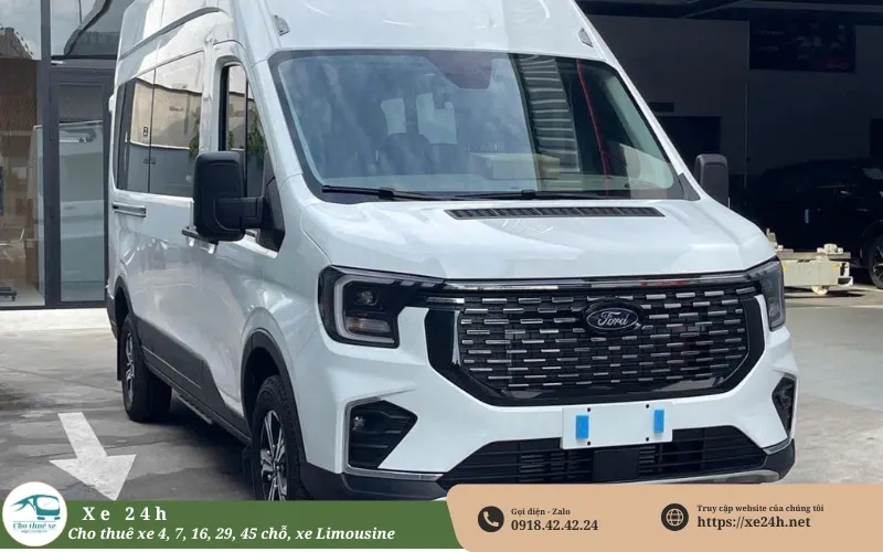 Thuê xe 16 chỗ Ford Transit 2024