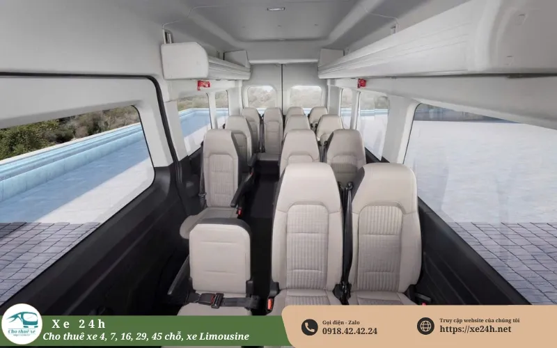 Thuê xe 16 chỗ Ford Transit 2024