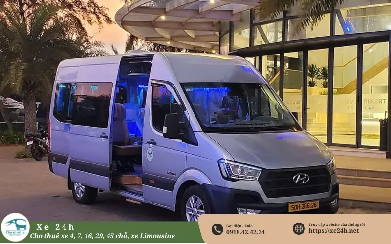 Thuê xe 16 chỗ Hyundai Solati