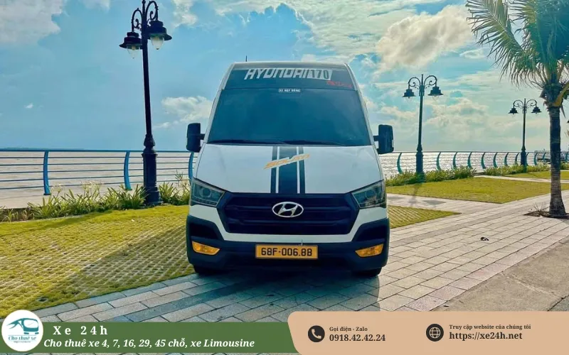 Thuê xe 16 chỗ Hyundai Solati