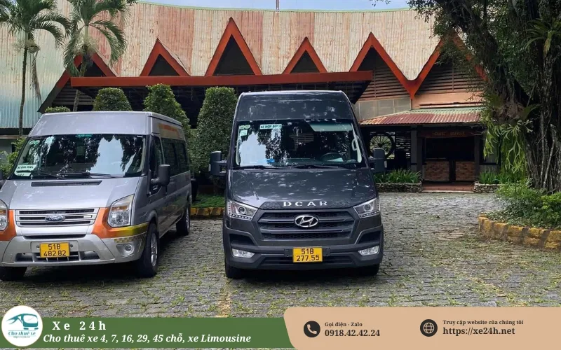 Thuê xe 16 chỗ đi Bảo Lộc