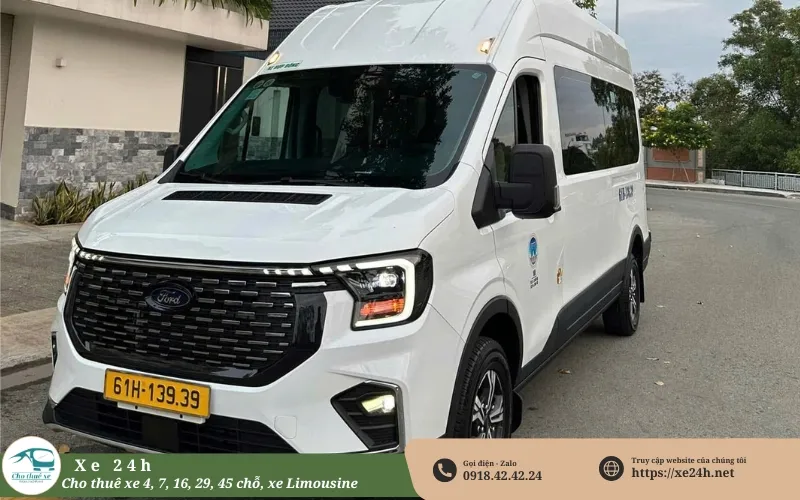 Thuê xe 16 chỗ đi công tác