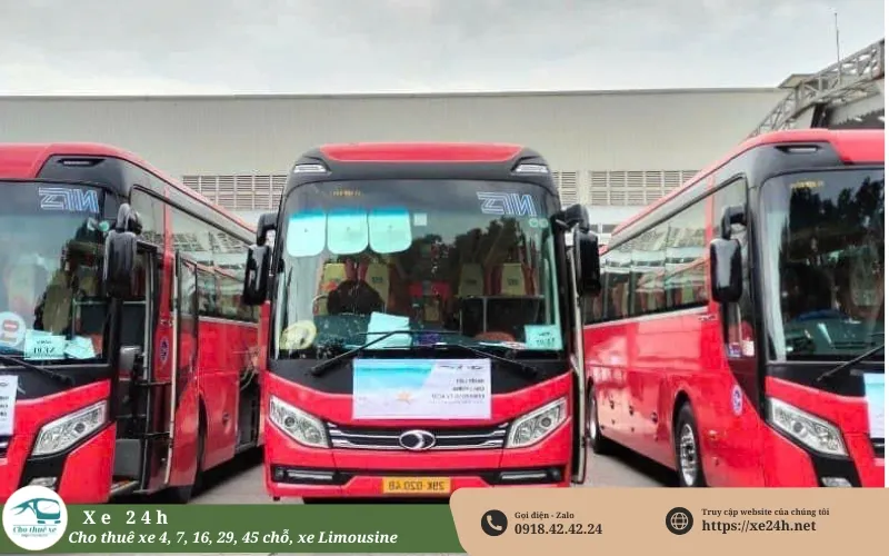 Thuê xe 29 chỗ đi Cha Diệp