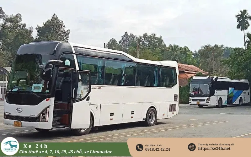 Thuê xe 29 chỗ đi Hà Tiên
