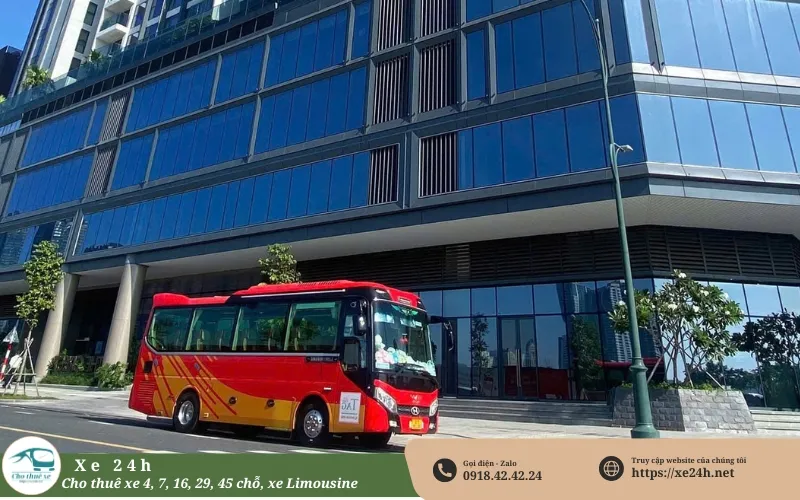 Thuê xe 29 chỗ đi Trà Vinh