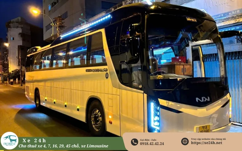 Thuê xe 45 chỗ đi Bến Tre