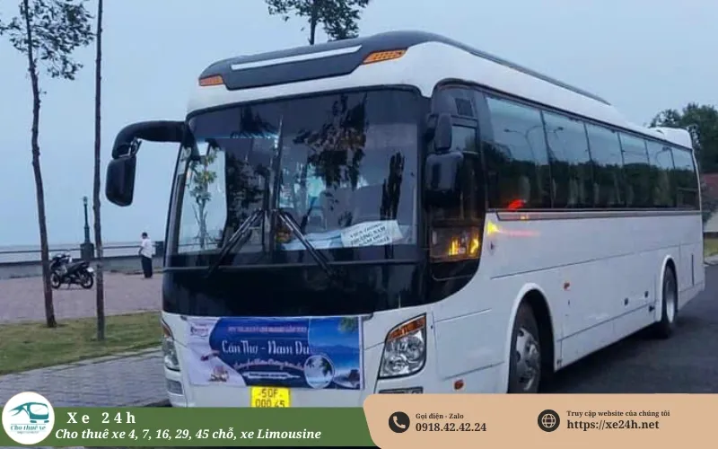 Thuê xe 45 chỗ đi Cha Diệp