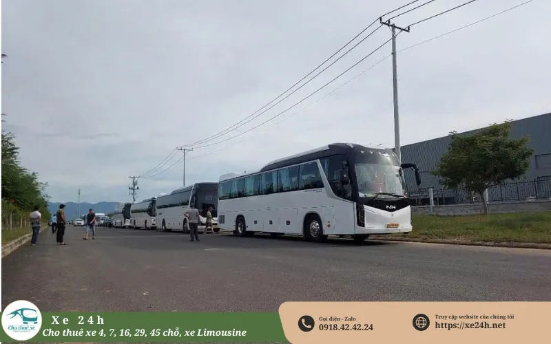 thuê xe 45 chỗ về tết