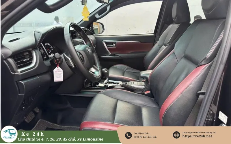 thuê xe Fortuner đời mới