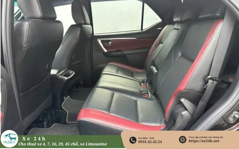 thuê xe Fortuner đời mới