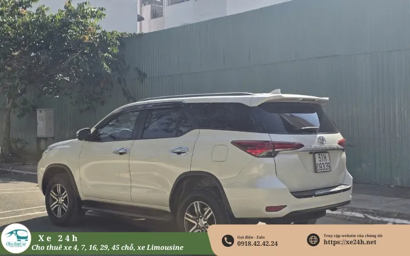 Thuê xe Fortuner tại TPHCM