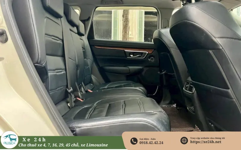 Thuê xe Honda CRV TPHCM