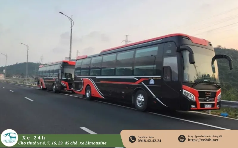 Thuê xe giường nằm đi Hà Tiên