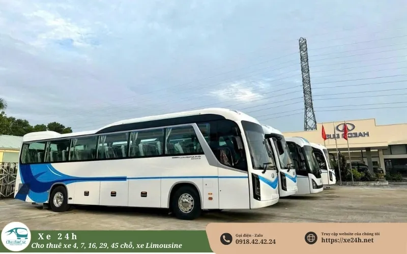 Các dòng xe khách 45 chỗ