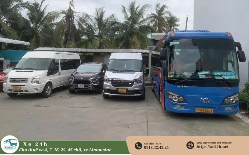 Cho thuê xe 16 chỗ quận 1