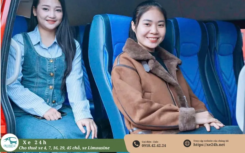 Lưu ý khi thuê xe 16 chỗ đi Vũng Tàu