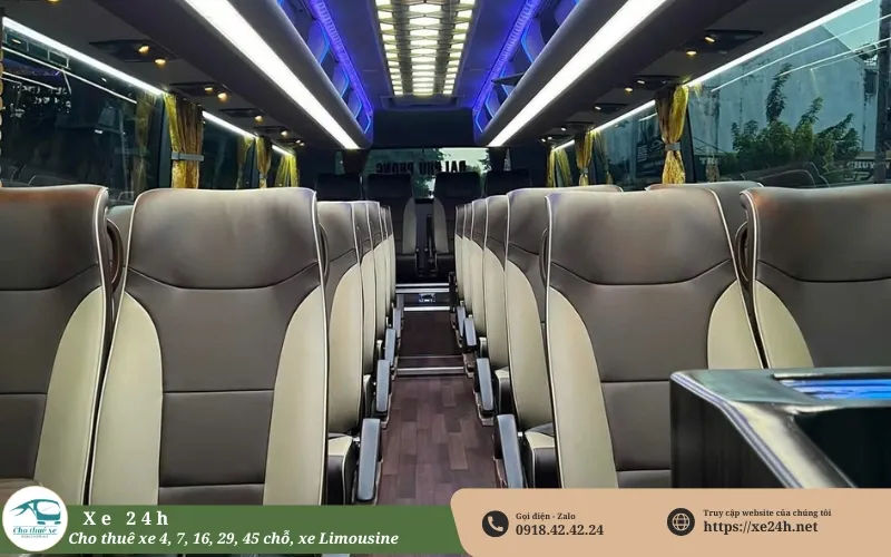 Mướn xe 29 chỗ đi Vũng tàu
