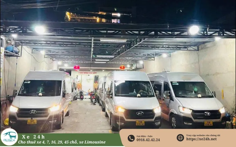 Thuê xe 16 chỗ TPHCM đi Vũng Tàu
