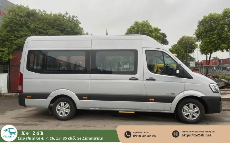 Cho thuê xe 16 chỗ đi Bình Phước