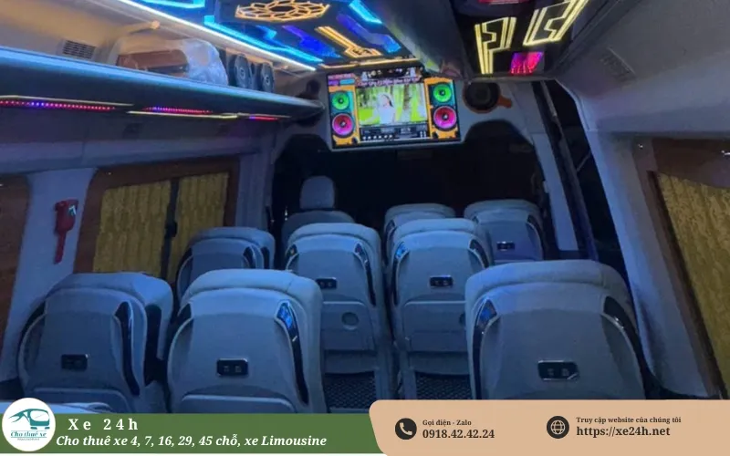 Thuê xe 16 chỗ đi Mũi Né một chiều