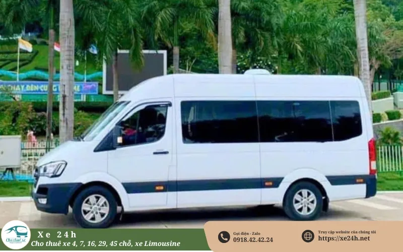 Thuê xe 16 chỗ đi Vũng Tàu 1 ngày