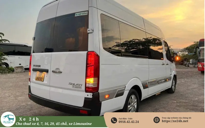 Thuê xe 16 chỗ đi Vũng Tàu 2 ngày 1 đêm