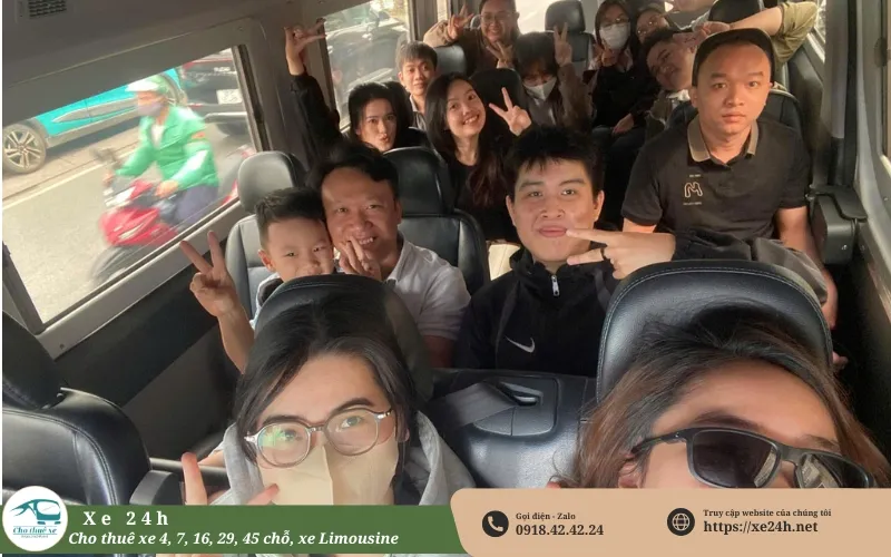 Thuê xe 16 chỗ đi Vũng Tàu