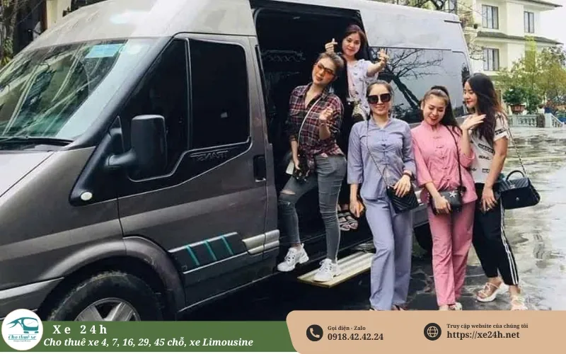 Thuê xe 16 chỗ tại Gò Vấp