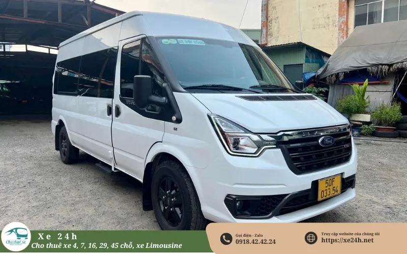 Thuê xe 16 chỗ từ Sài Gòn đi Mũi Né