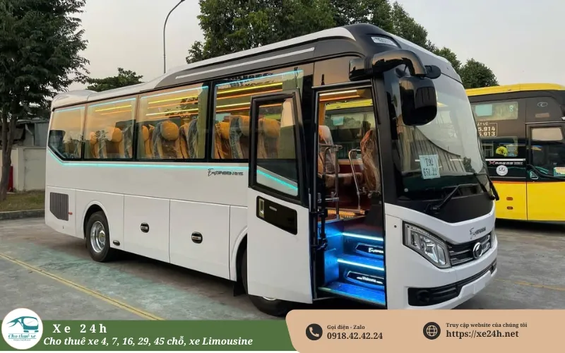 Thuê xe 29 chỗ đi Bình Phước