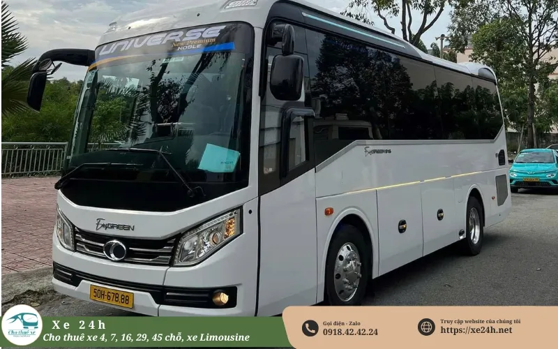 Thuê xe 29 chỗ đi Vũng Tàu 3 ngày 2 đêm
