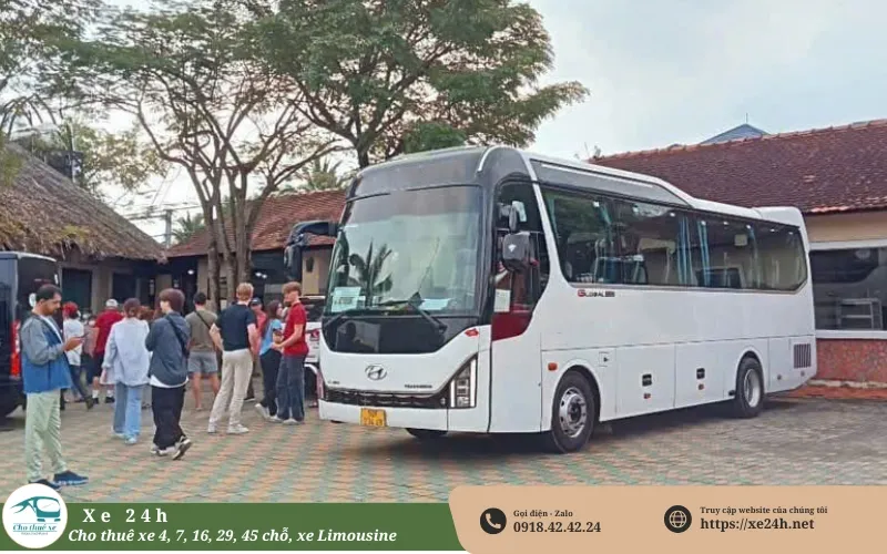 Thuê xe 29 chỗ đi Vũng Tàu