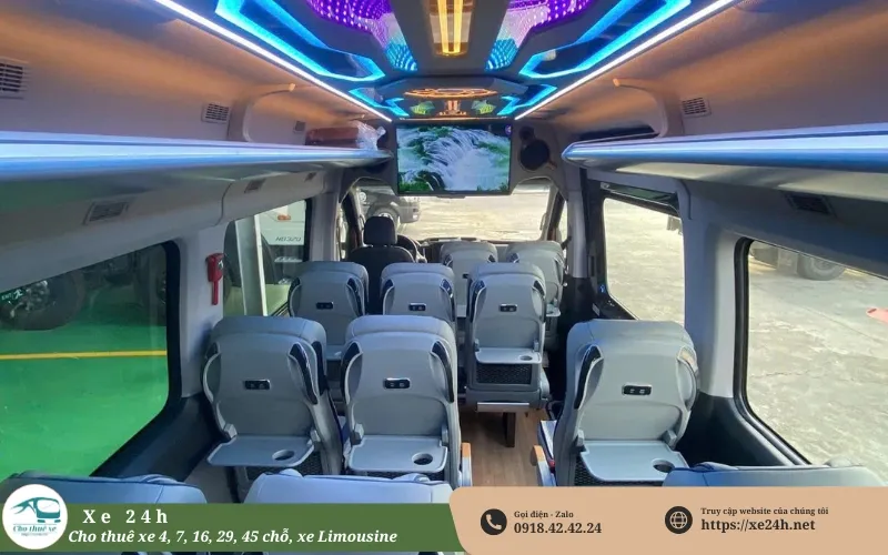 Thuê xe du lịch 16 chỗ đi Vũng Tàu