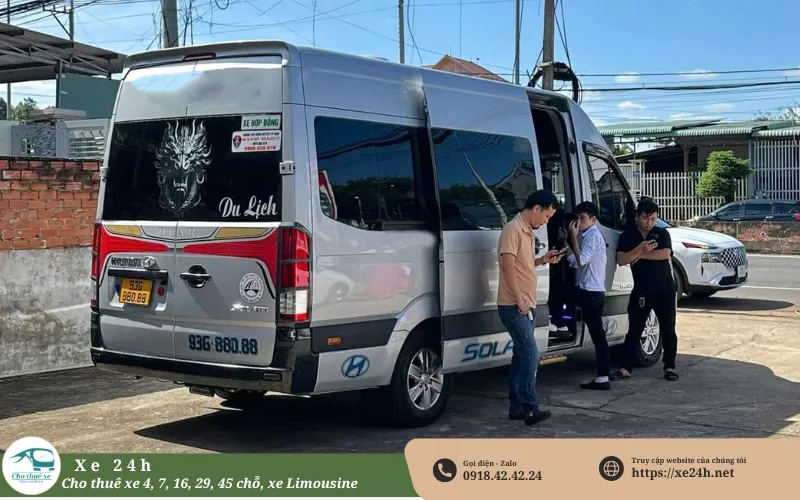 Thuê xe hợp đồng 16 chỗ quận 1