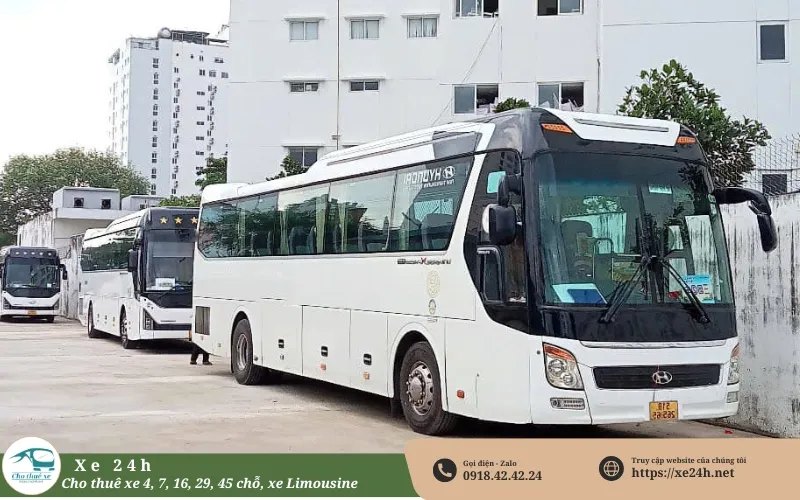 Thuê xe 29 chỗ đón tiễn sân bay