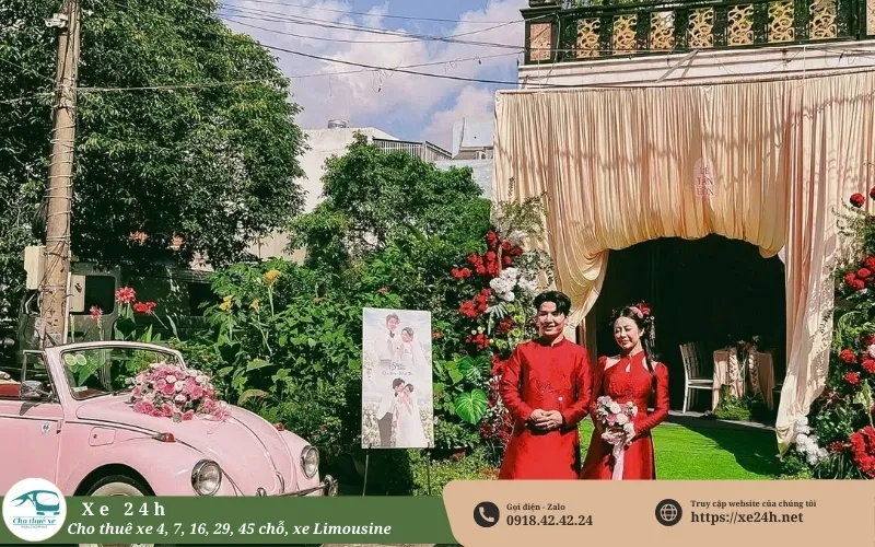 Thuê xe cưới Mui Trần TPHCM