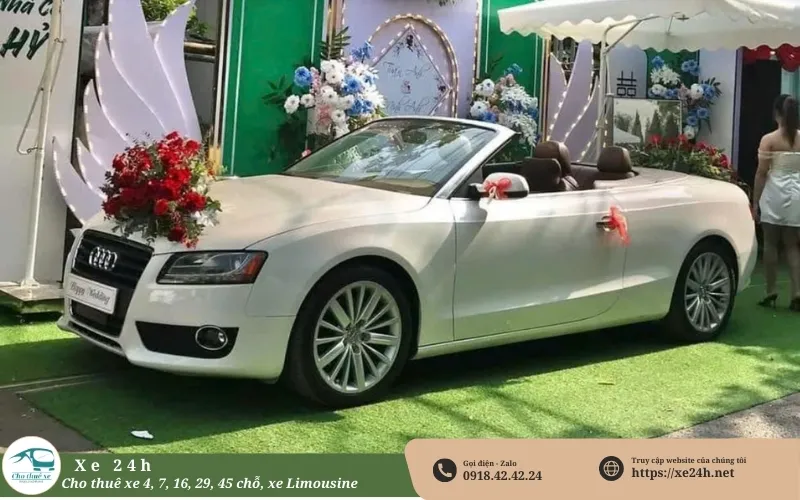 Xe cưới Mui Trần Audi
