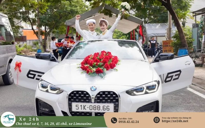 Xe cưới Mui Trần BMW