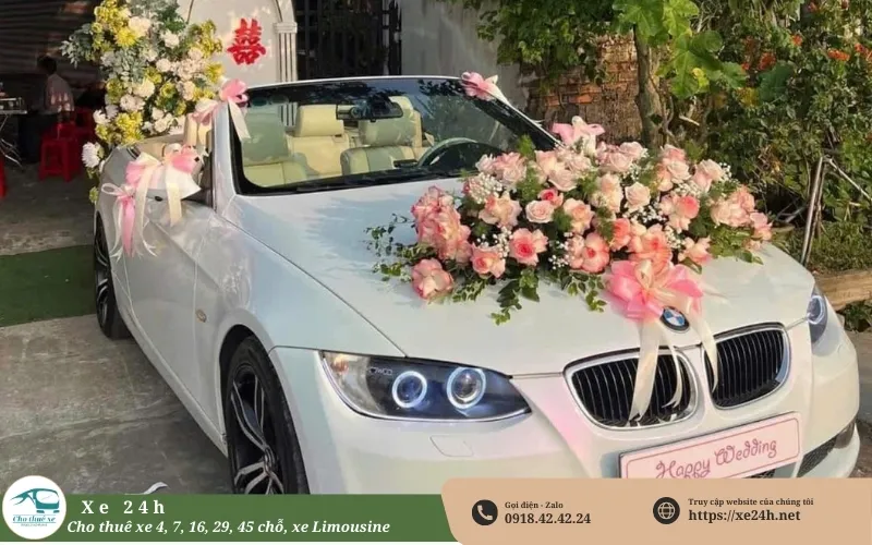Xe cưới Mui Trần BMW