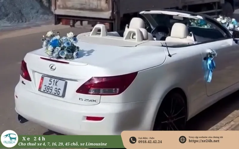 Xe cưới Mui Trần Lexus
